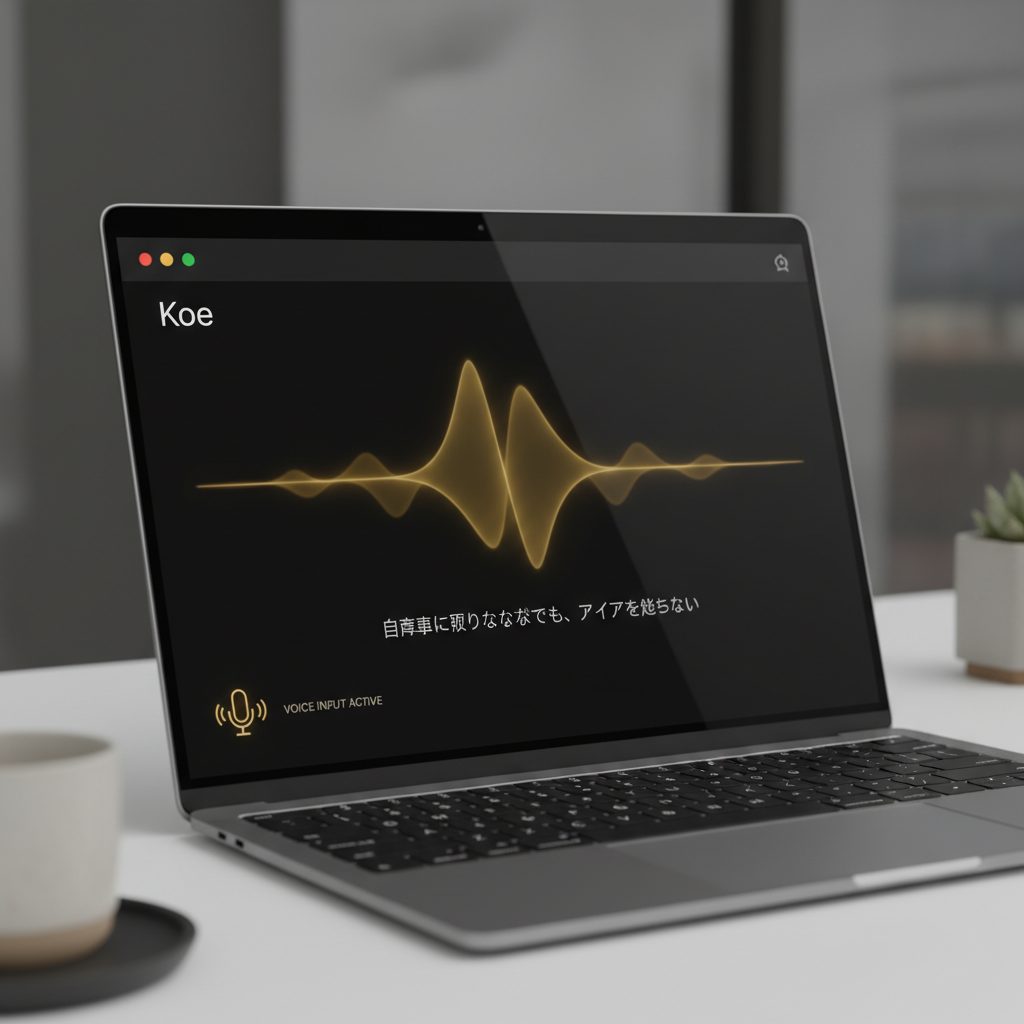 Koe 音声入力
